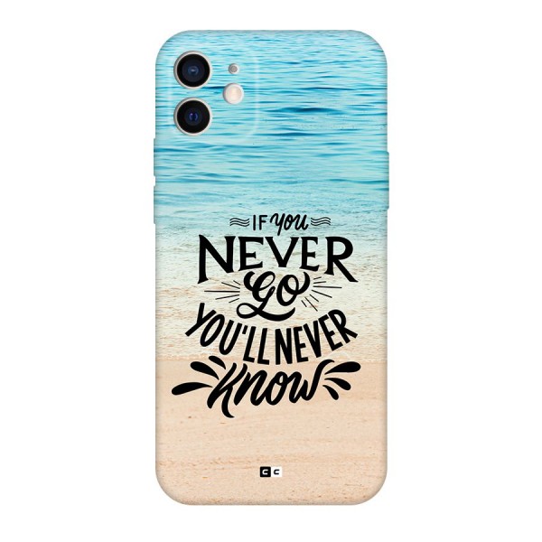 Will Never Know Back Case for iPhone 12 Pro
